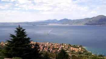 Panorama von Torri del Benaco Albisano