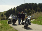 Motorradfährer in Valpolicella